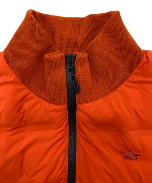LACOSTE（ラコステ）LACOSTE (ラコステ) 中綿ベスト オレンジ サイズ:SIZE FR46の古着・服飾アイテム