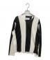 Maison Margiela（メゾンマルジェラ）の古着「ビッグストライプロングスリーブカットソー」｜ブラック×ホワイト