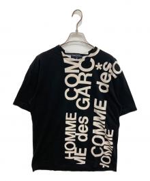 COMME des GARCONS HOMME（コムデギャルソン オム）の古着「ロゴTシャツ」｜ブラック
