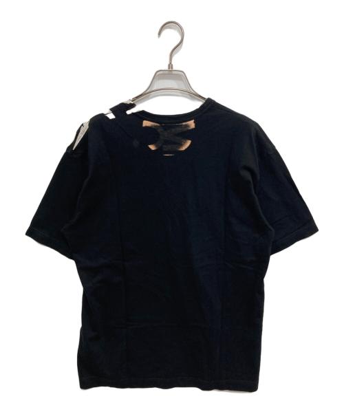 COMME des GARCONS HOMME（コムデギャルソン オム）COMME des GARCONS HOMME (コムデギャルソン オム) ロゴTシャツ ブラック サイズ:Sの古着・服飾アイテム