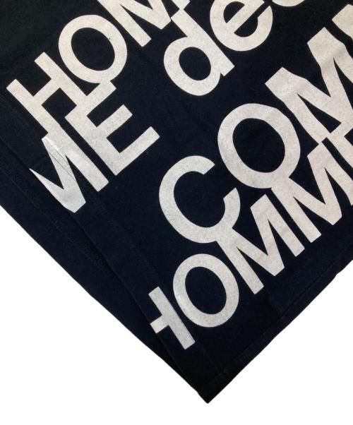 COMME des GARCONS HOMME（コムデギャルソン オム）COMME des GARCONS HOMME (コムデギャルソン オム) ロゴTシャツ ブラック サイズ:Sの古着・服飾アイテム