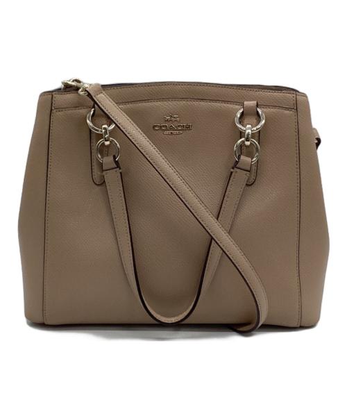 COACH（コーチ）COACH (コーチ) 2WAYバッグ ベージュの古着・服飾アイテム