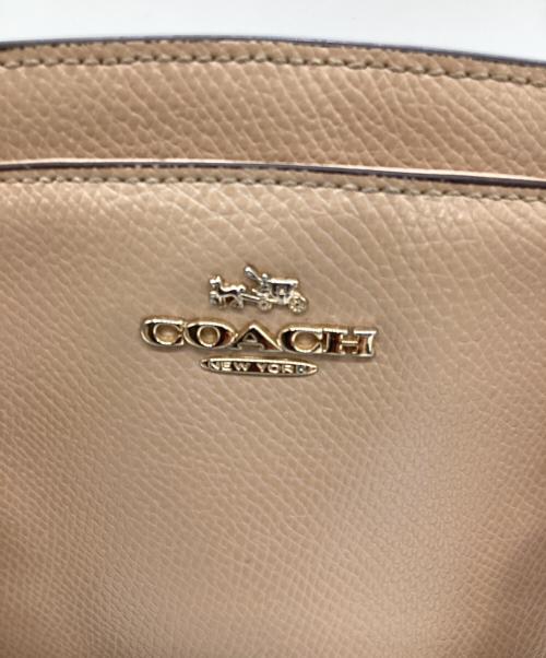 COACH（コーチ）COACH (コーチ) 2WAYバッグ ベージュの古着・服飾アイテム