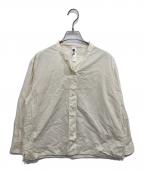 MHLマーガレットハウエル）の古着「COTTON RAMIE POPLIN」｜アイボリー