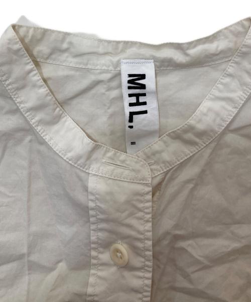 MHL（マーガレットハウエル）MHL (マーガレットハウエル) COTTON RAMIE POPLIN アイボリー サイズ:2の古着・服飾アイテム