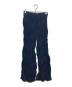 GONGDID DESIGN (ゴンディッドデザイン) WAVY PANTS/プリーツパンツ ネイビー サイズ:SIZE37 未使用品：10000円