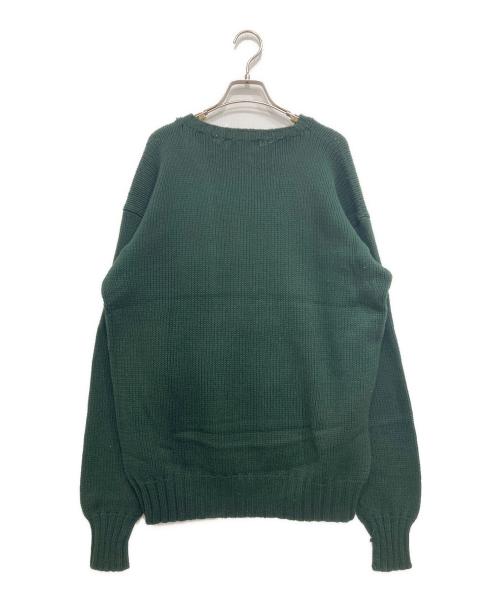 POLO RALPH LAUREN（ポロ・ラルフローレン）POLO RALPH LAUREN (ポロ・ラルフローレン) ポロベア‐ニット グリーン サイズ:Mの古着・服飾アイテム