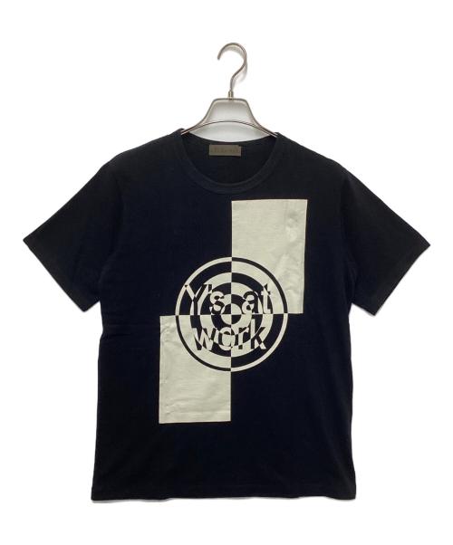 Y's for men（ワイズフォーメン）Y's for men (ワイズフォーメン) 00’sプリントTシャツ ブラック サイズ:３の古着・服飾アイテム