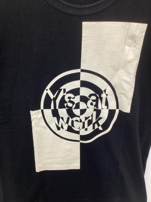 Y's for men（ワイズフォーメン）Y's for men (ワイズフォーメン) 00’sプリントTシャツ ブラック サイズ:３の古着・服飾アイテム