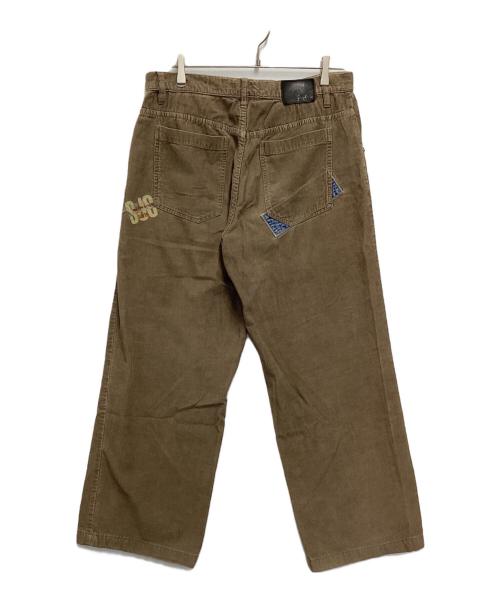SEAN JOHN（ショーンジョン）SEAN JOHN (ショーンジョン) デニムパッチワークコーデュロイパンツ ベージュ サイズ:34の古着・服飾アイテム