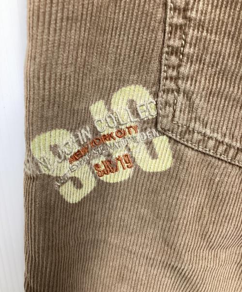SEAN JOHN（ショーンジョン）SEAN JOHN (ショーンジョン) デニムパッチワークコーデュロイパンツ ベージュ サイズ:34の古着・服飾アイテム