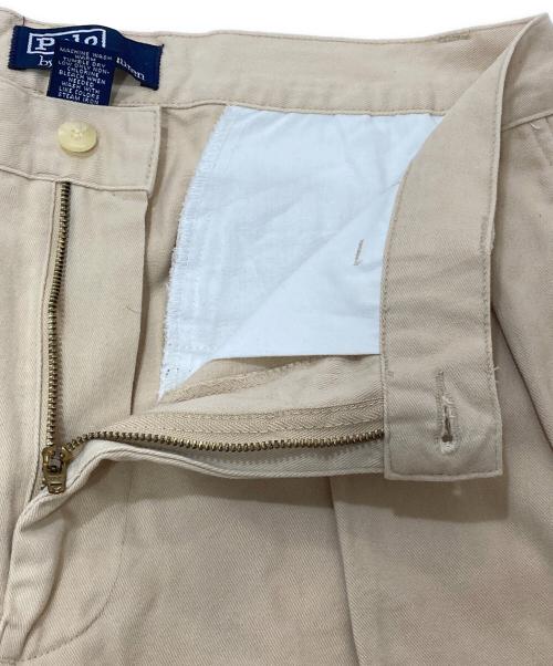 POLO RALPH LAUREN（ポロ・ラルフローレン）POLO RALPH LAUREN (ポロ・ラルフローレン) 2タックチノパン ベージュ サイズ:81cm (W32)の古着・服飾アイテム