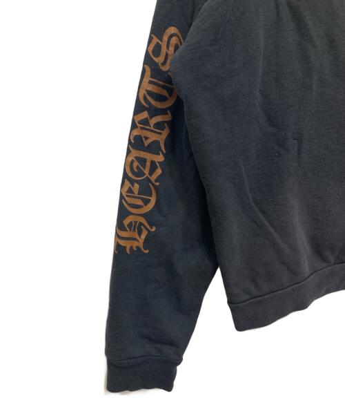 CHROME HEARTS（クロムハーツ）CHROME HEARTS (クロムハーツ) VERTICAL LOGO PULLOVER HOODIE ブラック サイズ:XLの古着・服飾アイテム