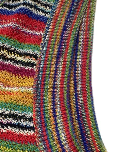 missoni sports（ミッソーニスポーツ）MISSONI SPORTS (ミッソーニスポーツ) ニットベスト マルチカラー サイズ:不明の古着・服飾アイテム