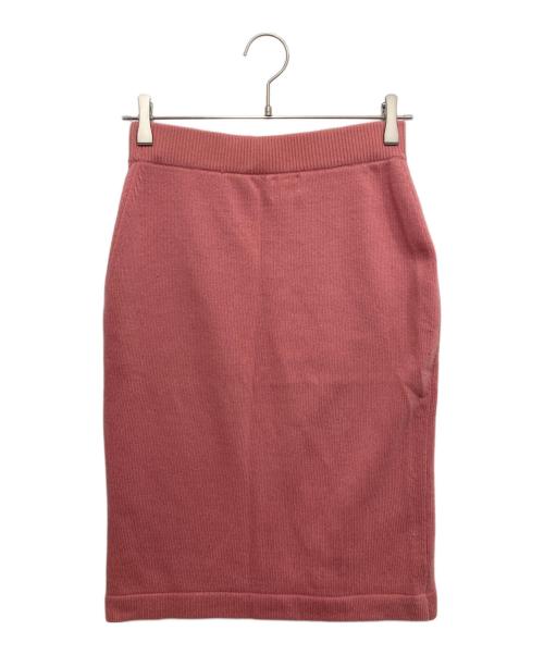 CHANEL（シャネル）CHANEL (シャネル) カシミヤニットセットアップ ピンク サイズ:Lの古着・服飾アイテム