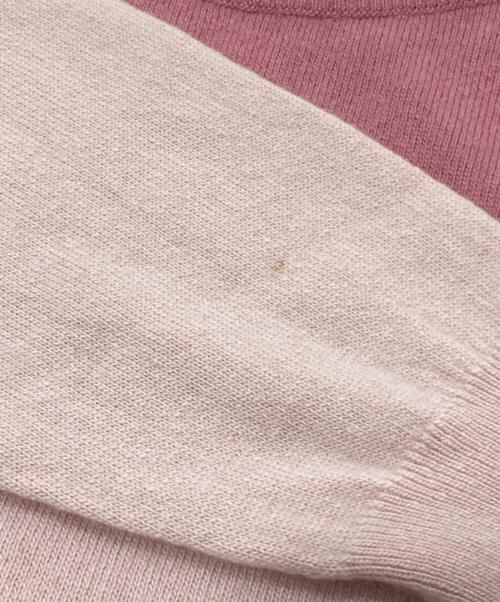CHANEL（シャネル）CHANEL (シャネル) カシミヤニットセットアップ ピンク サイズ:Lの古着・服飾アイテム
