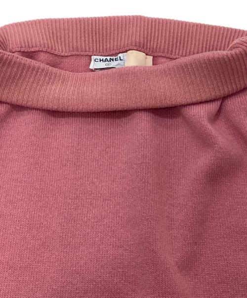 CHANEL（シャネル）CHANEL (シャネル) カシミヤニットセットアップ ピンク サイズ:Lの古着・服飾アイテム