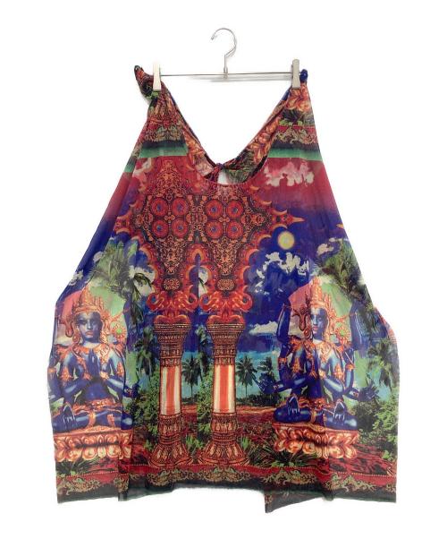 Jean Paul Gaultier FEMME（ジャンポールゴルチエ フェム）Jean Paul GAULTIER FEMME (ジャンポールゴルチエ フェム) 90’s総柄ラップパンツ マルチカラー サイズ:W63 H90の古着・服飾アイテム