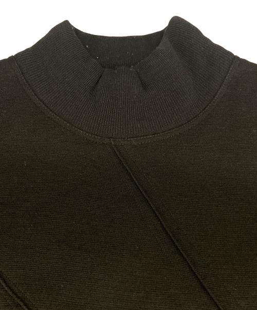 GIANNI VERSACE（ジャンニ・ヴェルサーチ）GIANNI VERSACE (ジャンニ・ヴェルサーチ) パワーショルダーニットワンピース ブラック サイズ:表記なしの古着・服飾アイテム