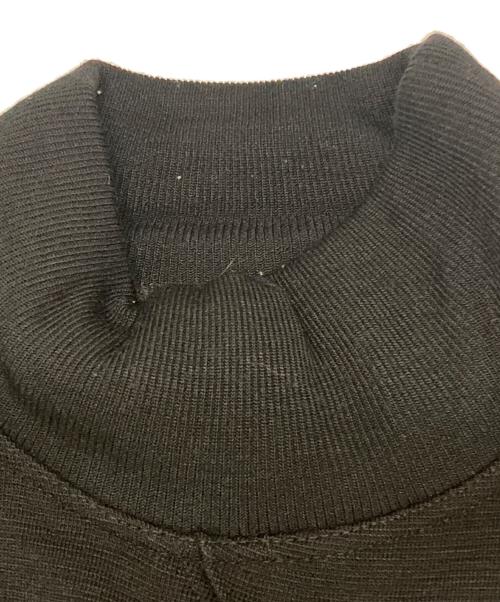 GIANNI VERSACE（ジャンニ・ヴェルサーチ）GIANNI VERSACE (ジャンニ・ヴェルサーチ) パワーショルダーニットワンピース ブラック サイズ:表記なしの古着・服飾アイテム