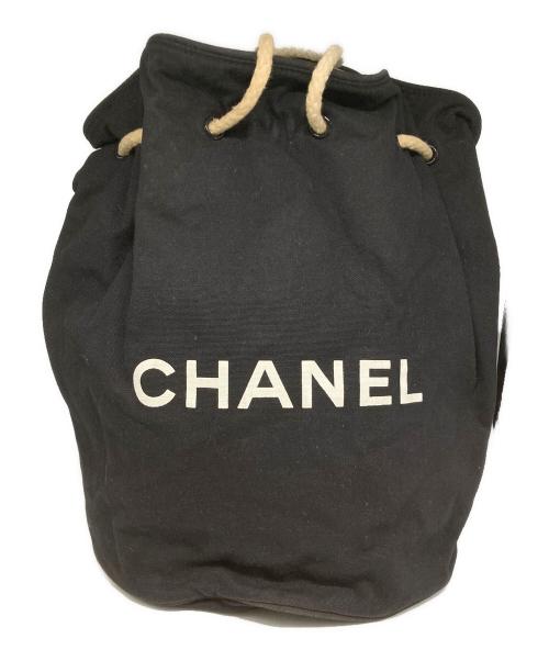 CHANEL（シャネル）CHANEL (シャネル) 巾着ショルダーバッグ/プールバッグ ブラック サイズ:Freeの古着・服飾アイテム