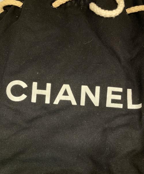 CHANEL（シャネル）CHANEL (シャネル) 巾着ショルダーバッグ/プールバッグ ブラック サイズ:Freeの古着・服飾アイテム