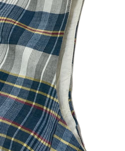 POLO RALPH LAUREN（ポロ・ラルフローレン）POLO RALPH LAUREN (ポロ・ラルフローレン) チェックノースリーブワンピース グリーン サイズ:S 未使用品の古着・服飾アイテム