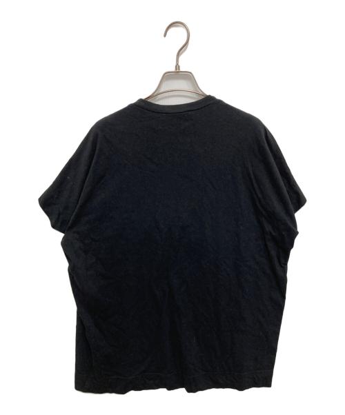 Vivienne Westwood RED LABEL（ヴィヴィアンウエストウッドレッドレーベル）Vivienne Westwood RED LABEL (ヴィヴィアンウエストウッドレッドレーベル) オーブプリント変形ラグランカットソー ブラック サイズ:3の古着・服飾アイテム