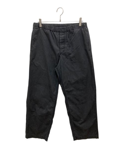 COMME des GARCONS HOMME（コムデギャルソン オム）COMME des GARCONS HOMME (コムデギャルソン オム) コットンワイドパンツ ネイビー サイズ:Lの古着・服飾アイテム