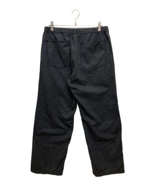 COMME des GARCONS HOMME（コムデギャルソン オム）COMME des GARCONS HOMME (コムデギャルソン オム) コットンワイドパンツ ネイビー サイズ:Lの古着・服飾アイテム