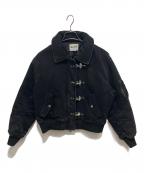 BADWAYバッドウェイ）の古着「Fade slab fireman jacket」｜ブラック