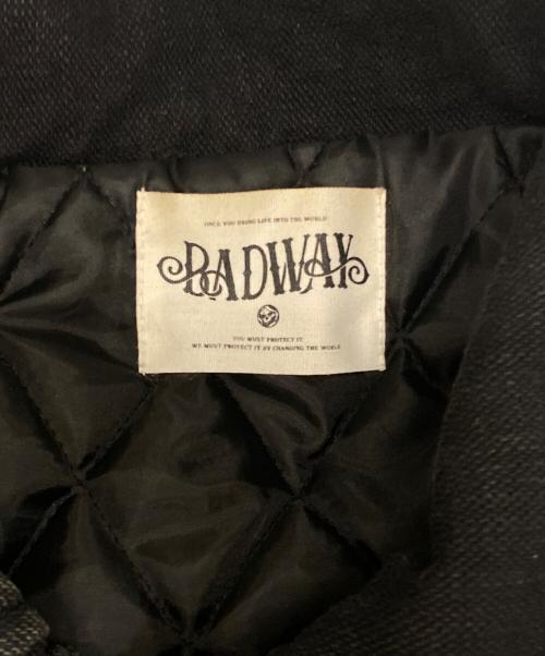 BADWAY（バッドウェイ）BADWAY (バッドウェイ) Fade slab fireman jacket ブラック サイズ:Mの古着・服飾アイテム