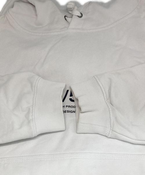TIGHTBOOTH PRODUCTION（タイトブースプロダクション）TIGHTBOOTH PRODUCTION (タイトブースプロダクション) 50-50 HOODIE ホワイト サイズ:Sの古着・服飾アイテム