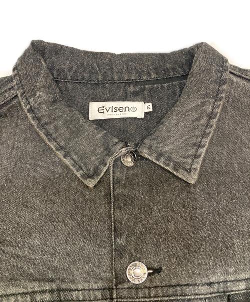 EVISEN（エビセン）EVISEN (エビセン) DENIM JACKET/デニムジャケット グレー サイズ:Mの古着・服飾アイテム