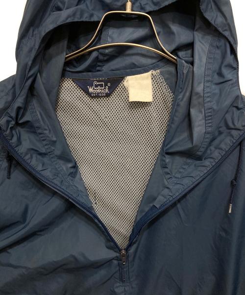 WOOLRICH（ウールリッチ）WOOLRICH (ウールリッチ) 80sアノラックパーカー ブルー サイズ:Lの古着・服飾アイテム