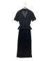 SELF PORTRAIT (セルフ ポートレイト) BLACK BOW CROCHET MIDI DRESS ブラック サイズ:Ｍ：14000円