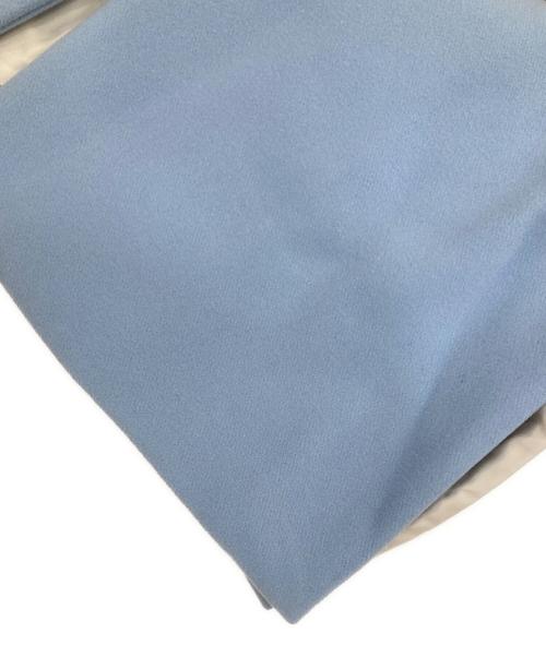 ESTNATION（エストネーション）ESTNATION (エストネーション) メルトンチェスターコート スカイブルー サイズ:36の古着・服飾アイテム