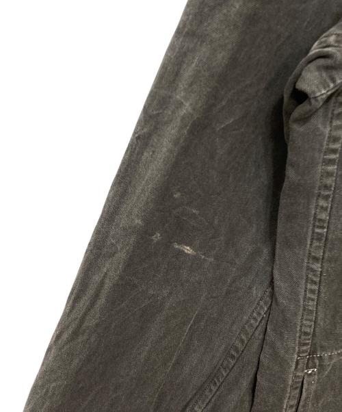 ISSEY MIYAKE MEN（イッセイミヤケメン）ISSEY MIYAKE MEN (イッセイミヤケメン) 00’sバンドカラーコットンワークジャケット/マオカラージャケット グレー サイズ:Lの古着・服飾アイテム