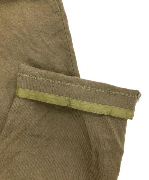 French Army（フランス軍）French Army (フランス軍) 70’S M52/セレモニーウールパンツ オリーブ サイズ:SIZE 76の古着・服飾アイテム