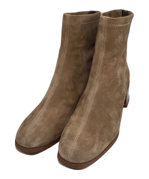 STACCATO（スタッカート）STACCATO (スタッカート) バックジップブーツ ブラウン サイズ:22.5cm 未使用品の古着・服飾アイテム
