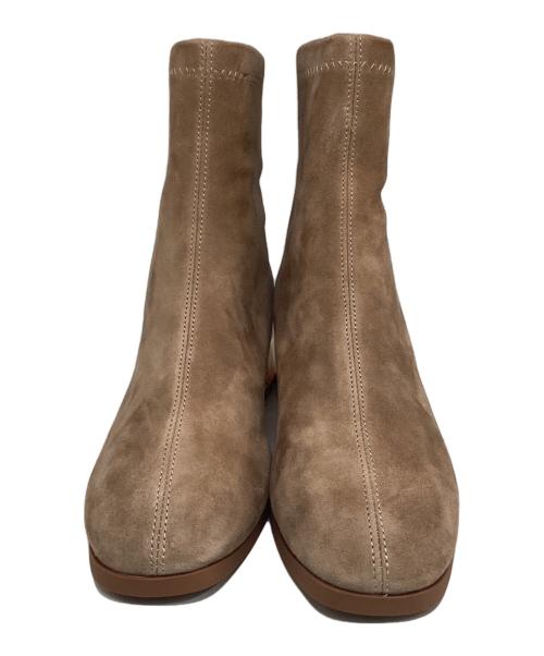 STACCATO（スタッカート）STACCATO (スタッカート) バックジップブーツ ブラウン サイズ:22.5cm 未使用品の古着・服飾アイテム