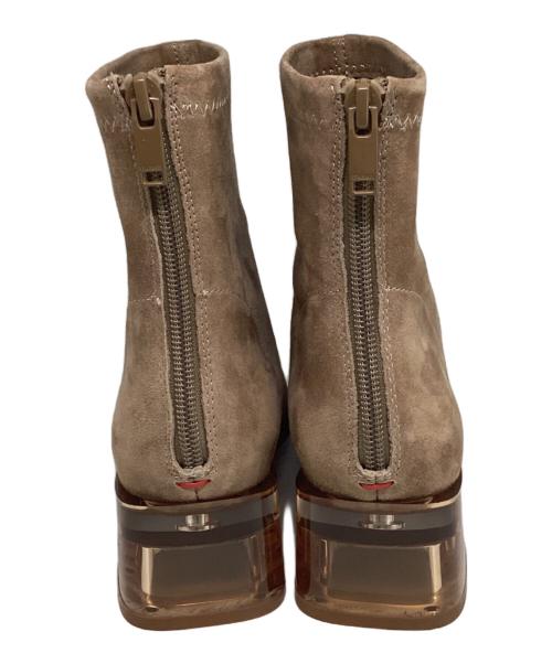 STACCATO（スタッカート）STACCATO (スタッカート) バックジップブーツ ブラウン サイズ:22.5cm 未使用品の古着・服飾アイテム