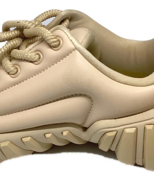Onitsuka Tiger（オニツカタイガー）Onitsuka Tiger (オニツカタイガー) DENTIGRE PUFF/ローカットスニーカー ベージュ サイズ:24.5cmの古着・服飾アイテム