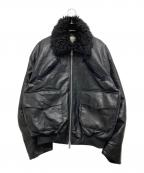 Ballsy.Brothersボールジーブラザーズ）の古着「Western faux leather work jacket」｜ブラック