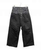 Ballsy.Brothers×BADWAYボールジーブラザーズ×バッドウェイ）の古着「2up wide denim pants」｜インディゴ