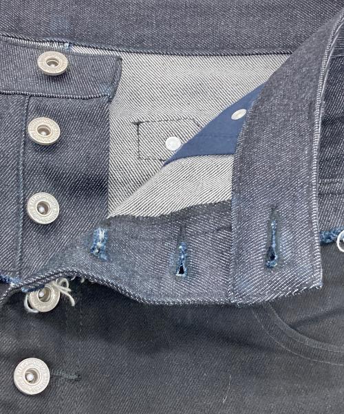 Ballsy.Brothers（ボールジーブラザーズ）BALLSY.BROTHERS (ボールジーブラザーズ) BADWAY (バッドウェイ) 2up wide denim pants インディゴ サイズ:Lの古着・服飾アイテム