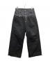 BALLSY.BROTHERS（ボールジーブラザーズ）の古着「2up wide denim pants」｜インディゴ