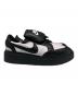 中古・古着 NIKE (ナイキ) PEACEMINUSONE (ピースマイナスワン) ローカットスニーカー ブラック サイズ:22.5cm：12000円