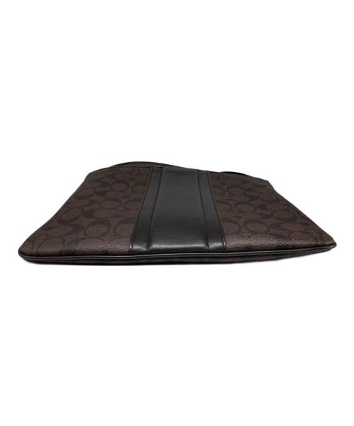 COACH（コーチ）COACH (コーチ) シグネチャーショルダーバッグ ブラウンの古着・服飾アイテム