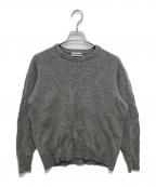 SOFTHYPHENソフトハイフン）の古着「RWS BASIC CREW NECK KNIT」｜グレー